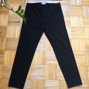 Banana Republic 5 pocket black stretch pant